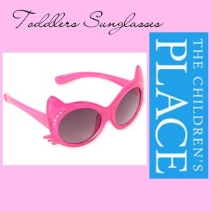 NEW TODDLER'S PINK CAT SUNGLASSES